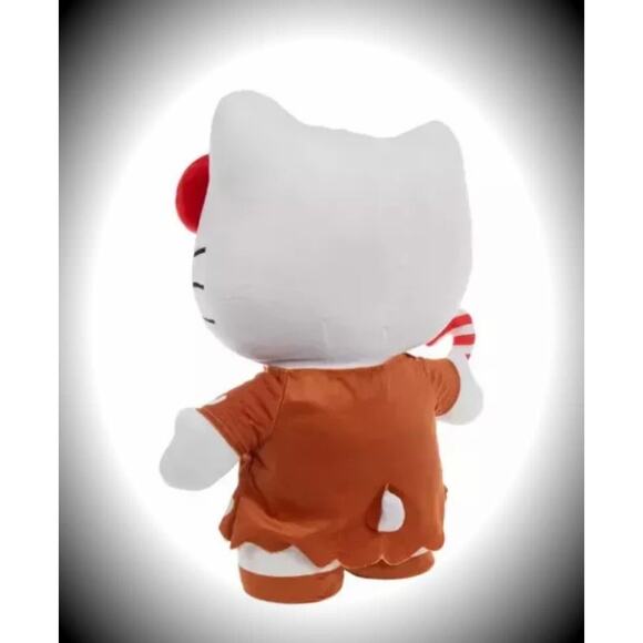 HELLO KITTY Gingerbread 16" Plush Greeter Sanrio 2024 Holiday Christmas Decor - Picture 7 of 7